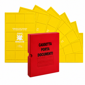 Cassette porta documenti, portachiavi, lastre safe crash