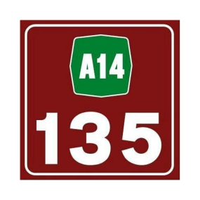 Segnali per la Numerazione dei Cavalcavia sulle Autostrade o Strade Statali (1)