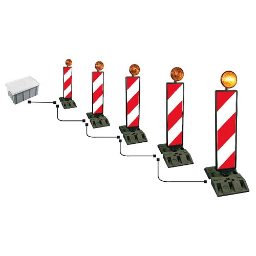 Sequenziale LED autoconfigurante via cavo