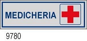 Etichetta adesiva mm 170x45  Medicheria