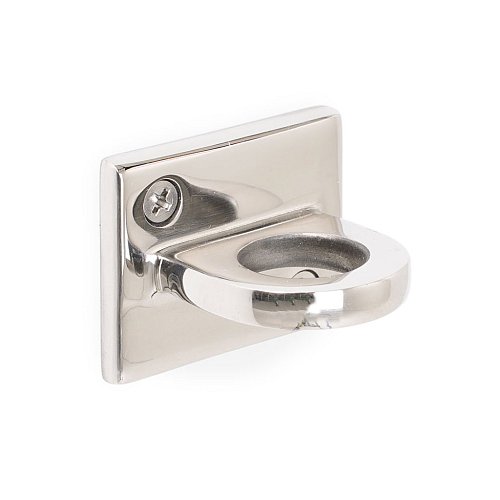 Attacco a muro per moschettone Silver