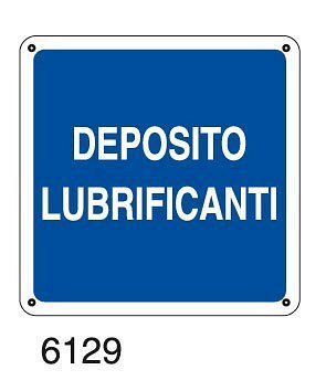 Deposito lubrificanti - D - Alluminio 370x370 mm