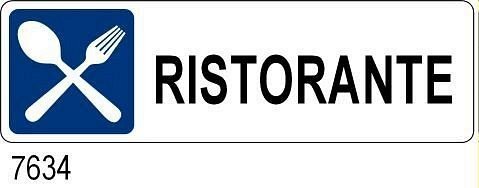 Ristorante - all. 230x70 mm conf. 10pz