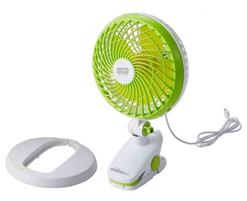 Mini Fan USB - Ventilatore Portatile con Clip e Base