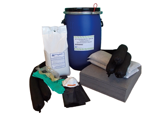 Kit antisversamento universali contenitori cilindrici omologati ONU