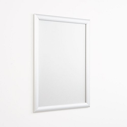 Cornice a Scatto Profilo 25 mm Angolo Vivo – Colore Bianco
