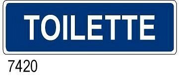 Toilette - B - Alluminio - 800x250 mm