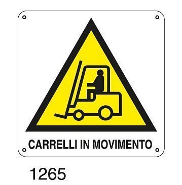 Carrelli in movimento - A - Alluminio 145x145 mm
