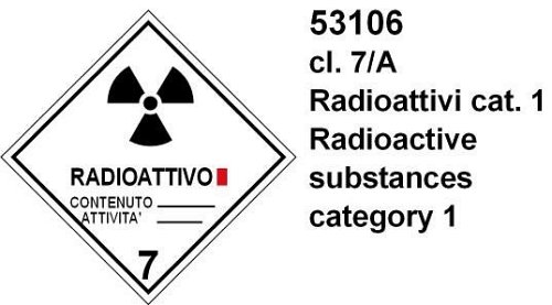 Radioattivi cat.1 cl 7/4