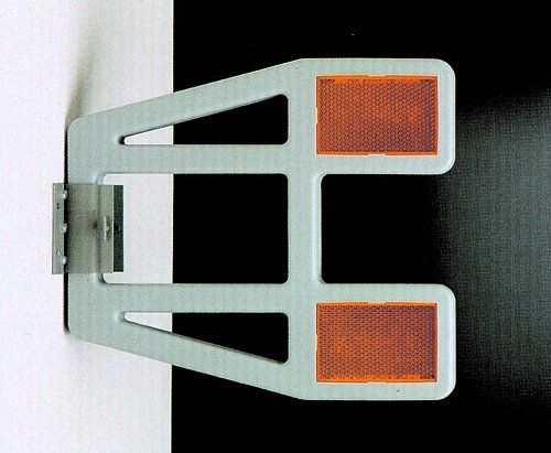 Delineatore  sx  con 2 catadiottri cm 10x15