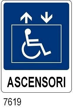 Ascensori - B - Alluminio - 230x310 mm - Conf 10 pz.
