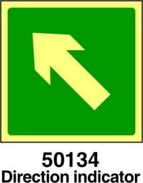 Direction indicator - A - ADL 150x150 mm