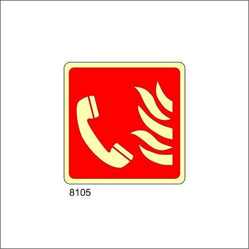 Telefono antincendio Luminescente