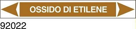 Ossido di etilene - etichetta
