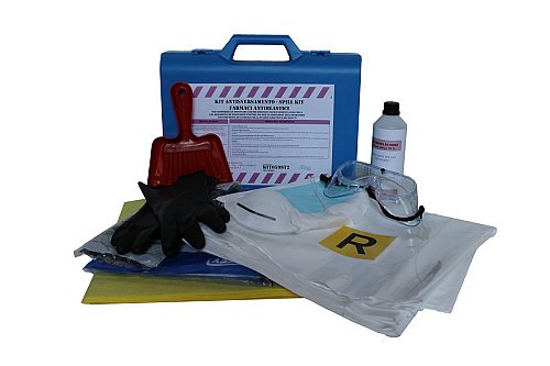 Kit antisversamento per farmaci antiblastici in valigia PP
