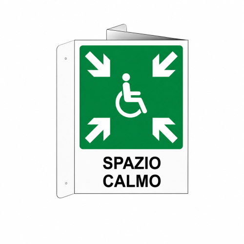 Spazio calmo - Alluminio - C - 230x310mm - Bifacciale a Libro - Non Luminescente