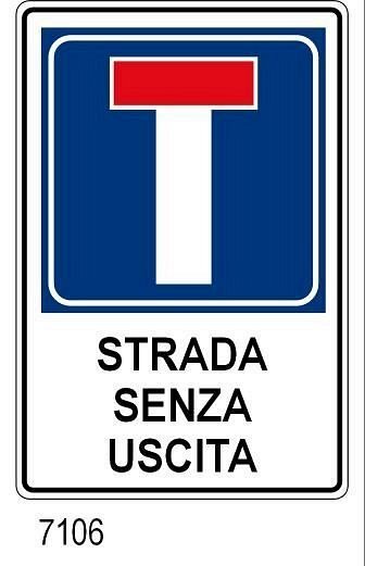 Strada senza uscita