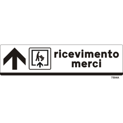 Ricevimento Merci - Direzione della freccia: DESTRA - Conf 10 pz.