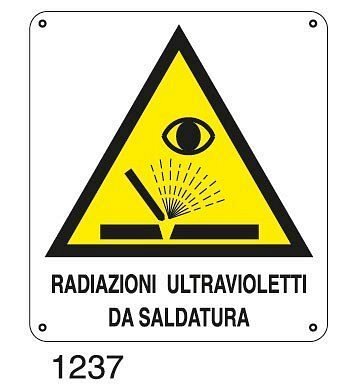 Radiazioni ultravioletti da saldatura - D - Alluminio 580x650 mm