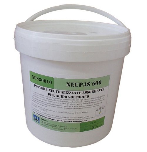 Neutralizzatore assorb. per acido solforico