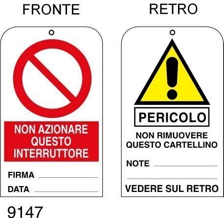 Non azionare questo interruttore