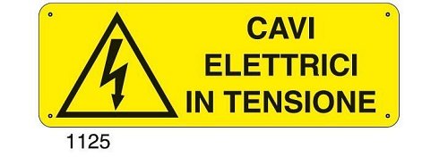 Cavi elettrici in tensione