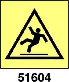 Caution slip hazard - attenzione pericolo di scivolamento