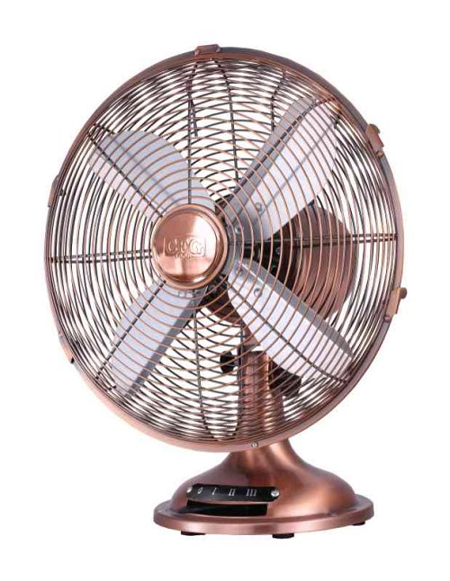 Rame 30 - Ventilatore da Tavolo in Metallo Ø30 cm