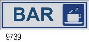 Etichetta adesiva Bar 170x45 mm