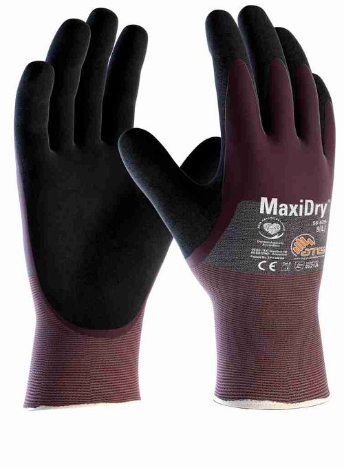 Guanti ATG MAXIDRY Rivestimento 3/4 - Taglia M
