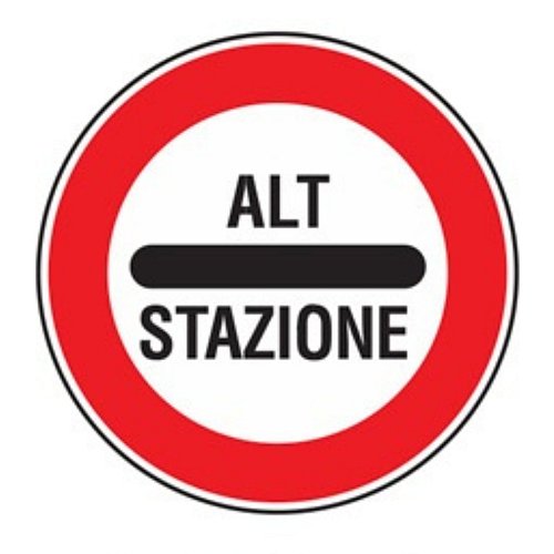 ALT STAZIONE - A - Alluminio CL.1 40cm
