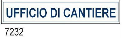 Ufficio di cantiere all. 400x80 mm conf. 10pz