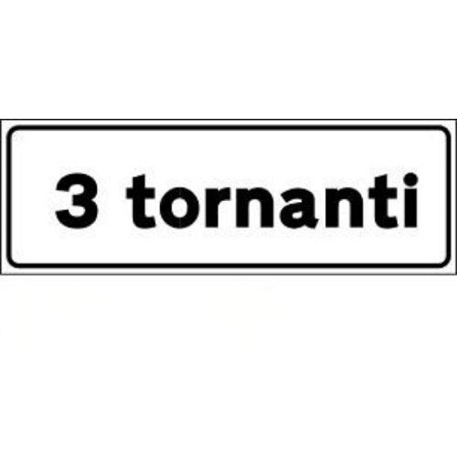 3 Tornanti - C - Ferro CL.2 105x35 cm