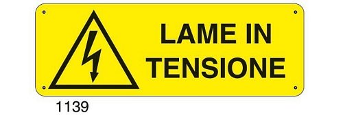 Lame in tensione - A - PVC adesivo 350x125 mm