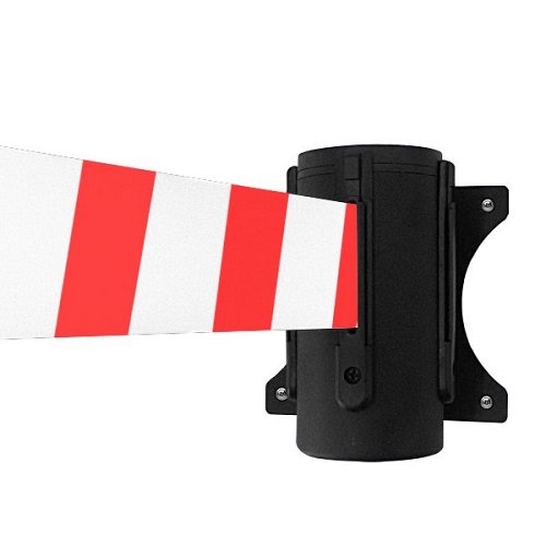 Avvolgitore a muro con nastro 10 metri - Nastro Bianco/Rosso