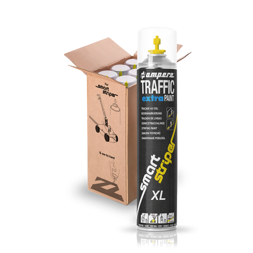 Vernice traccialinee TRAFFIC EXTRA PAINT XL® - Giallo - 6 Bombolette