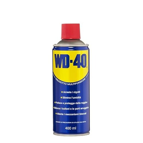 400 ml - Lubrificante Multifunzione Spray Antiruggine Sbloccante WD-40