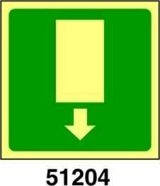 Exit - B - ADL 150x150 mm