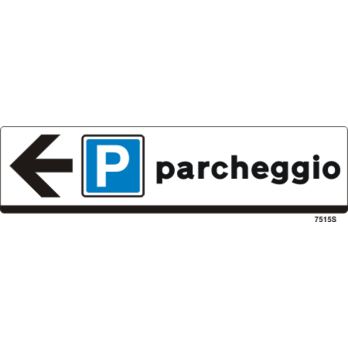 Parcheggio - Direzione della freccia: SINISTRA