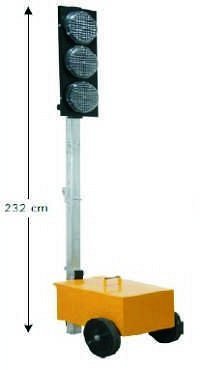 Coppia semaforica mobile a LED