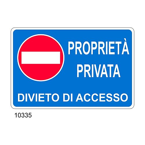 Proprietà Privata divieto di accesso