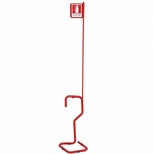 Piantana porta estintore Rossa