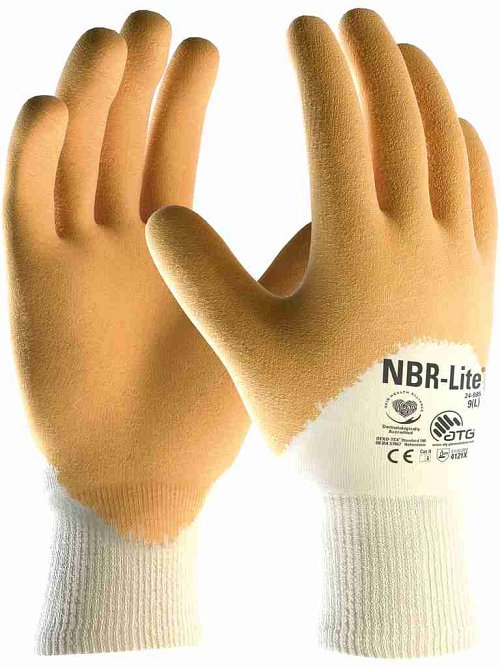 Guanti ATG NBR-LITE Rivestimento 3/4 - Taglia S