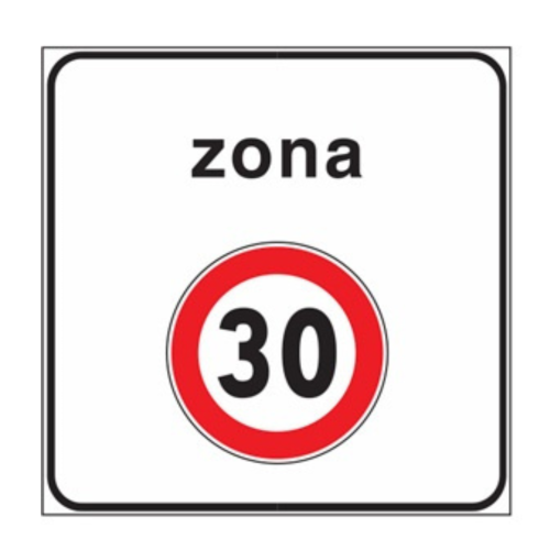 Zona velocità limitata