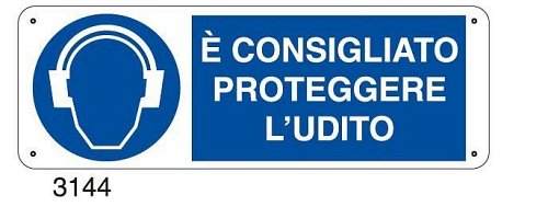 E' consigliato proteggere l'udito
