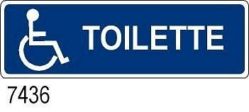 Toilette - A - Alluminio - 350x125 mm