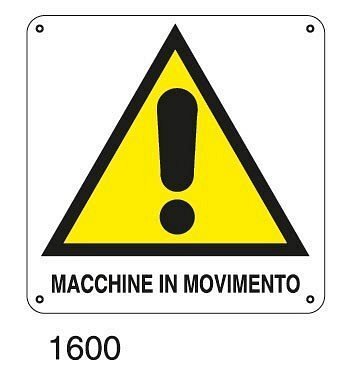 Macchine in movimento - B - Alluminio 220x220 mm - Conf 10 pz.