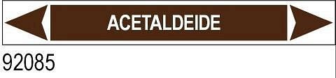Acetaldeide - etichetta