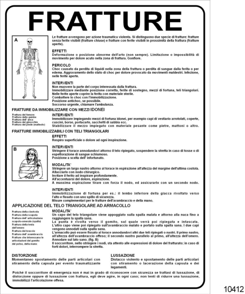 Fratture - A - Alluminio - 250x350 mm