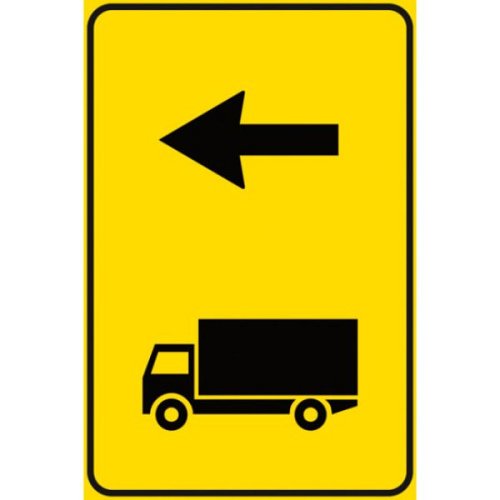 Direzione autocarri consigliata - A - Ferro CL.1 60x90 cm